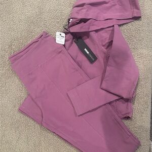 Fashion Nova 2 piece flare legging set